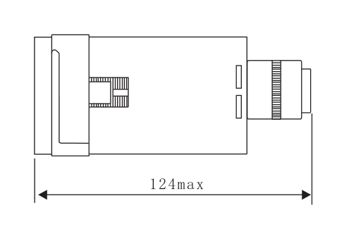 Meishuo Dh48j AC12V-380V 50Hz Electricity Digital Time Counter Relay