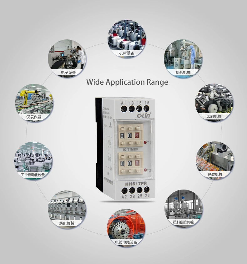 Hhs17pr Rail Mounted Time Delay Relay with Repeat Operation