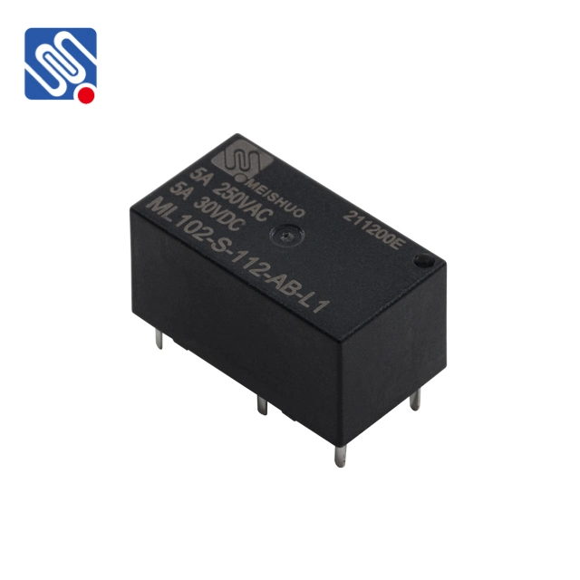 New Meishuo Electromagnetic Zhejiang, China Relays Magnetic Latching General Purpose Relay Ml102-S-112-Ab-L1