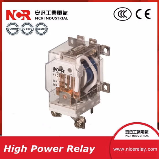 52VDC 100A Leistungsrelais/Hochleistungsrelais mit UL (JQX-62F-1H)